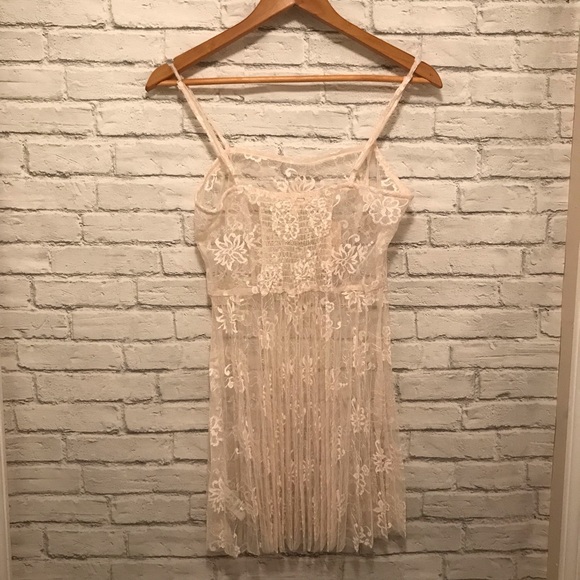 Lace Dress with Subtle Sparkle - Picture 2 of 4
